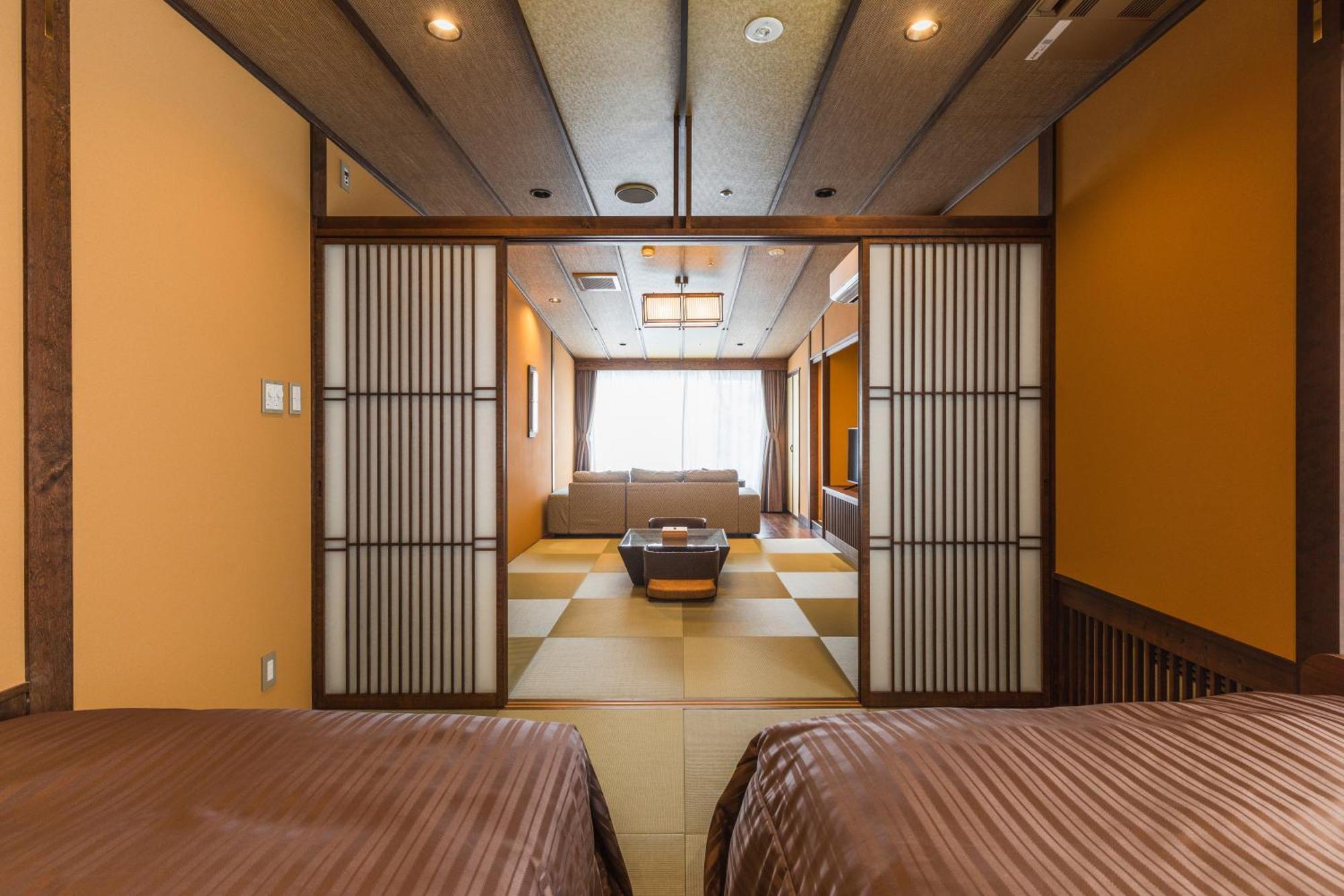 Tsuta Onsen Ryokan تووادا الغرفة الصورة