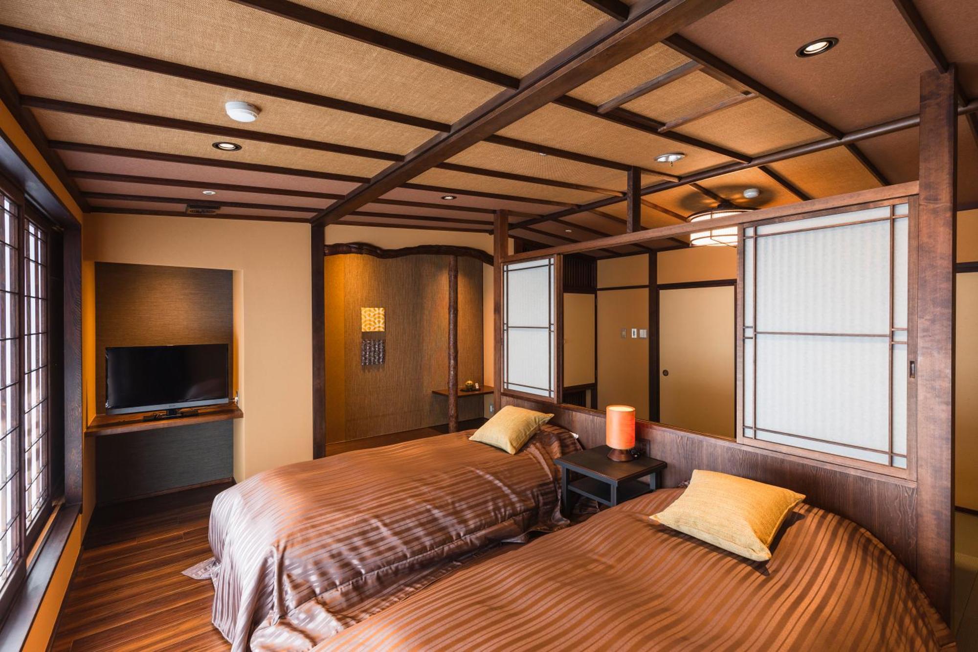Tsuta Onsen Ryokan تووادا الغرفة الصورة