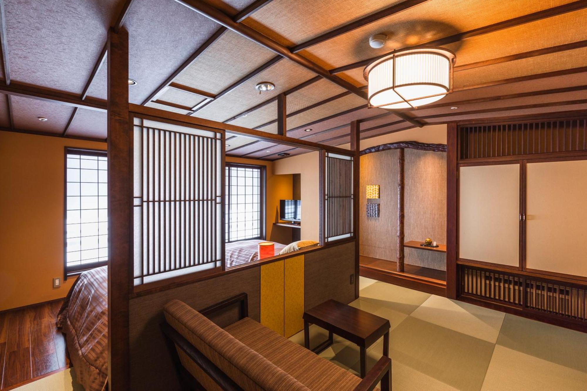 Tsuta Onsen Ryokan تووادا الغرفة الصورة
